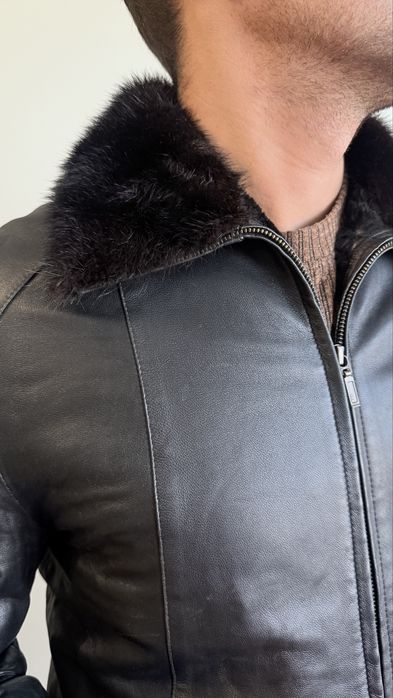 Кожаная куртка 46-48