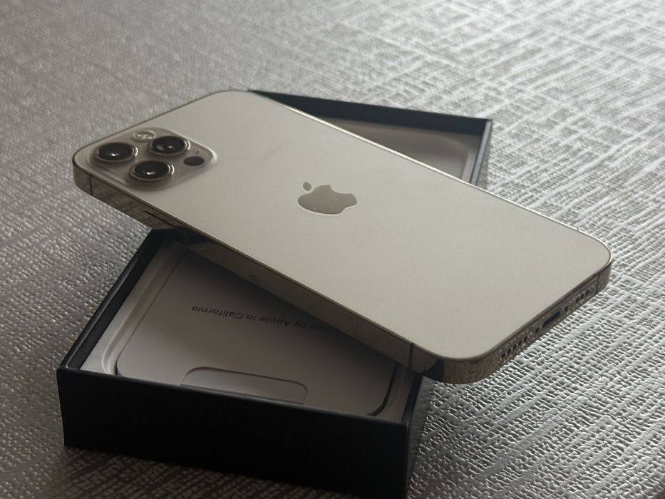 iPhone 12 Pro 128GB Gold – Като НОВ, 100% Батерия.