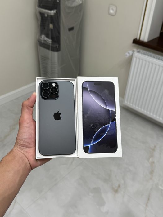 iPhone 16 Pro Max 256gb 93yomks Black Titanium