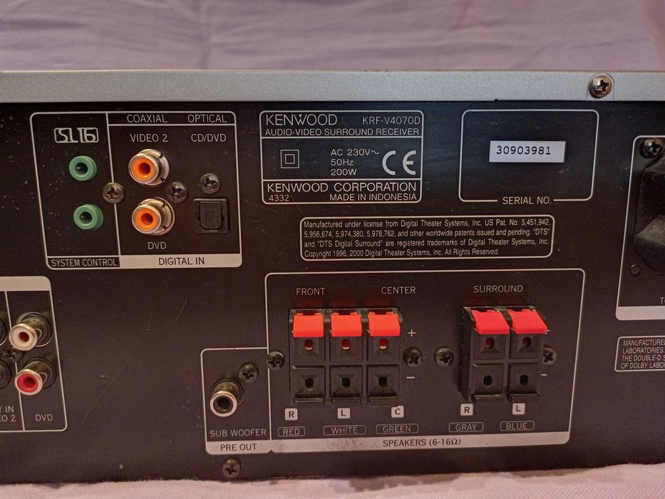 Продавам ресивър KENWOOD