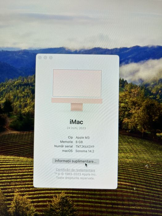 Sistem all in one apple MAC