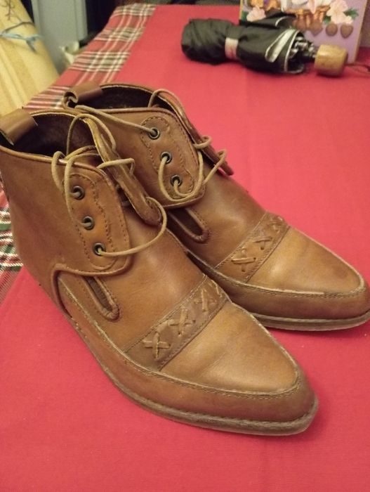 Ghete de iarnă, primăvară din piele naturala