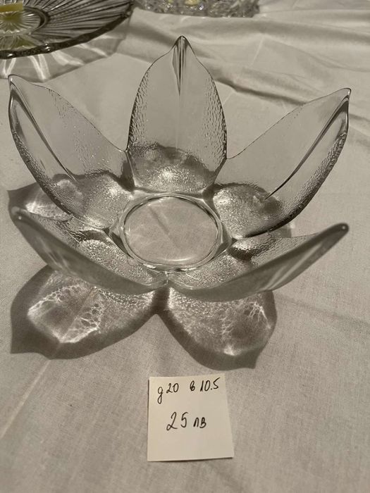 Кристал подноси купи пепелник