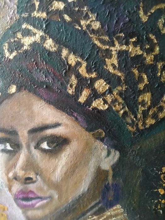 Картина маслом холст