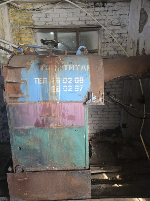 Продам котел на твердом топливе