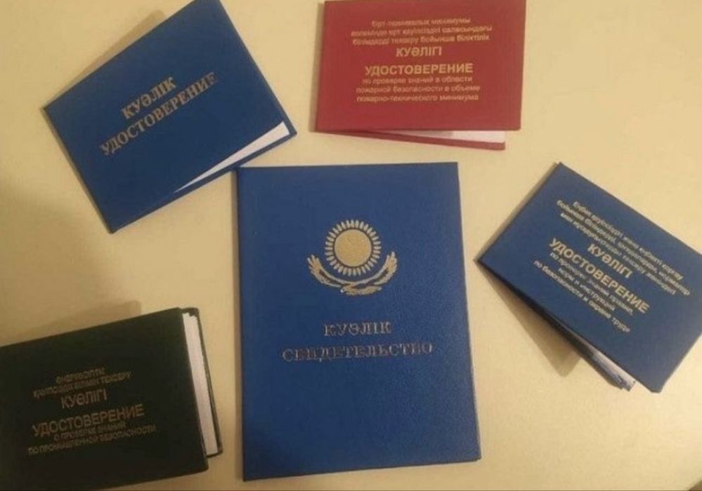 Корочки, удостоверение, ДОПОГ
