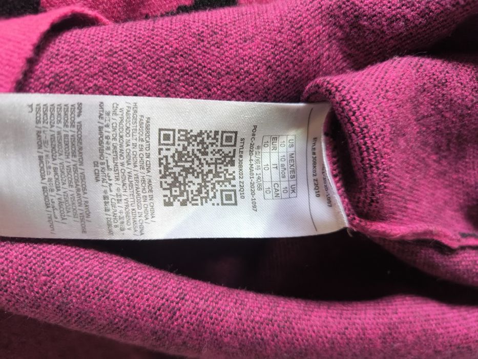 100% оригинална детска рокля Guess