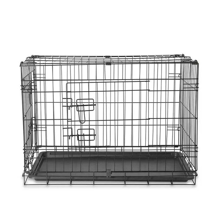 Cusca caini pentru training pentru interior - Twin Door Cușcă