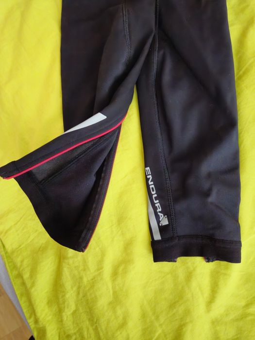 Endura windchill 2 leg warmers; CRAFT thermo