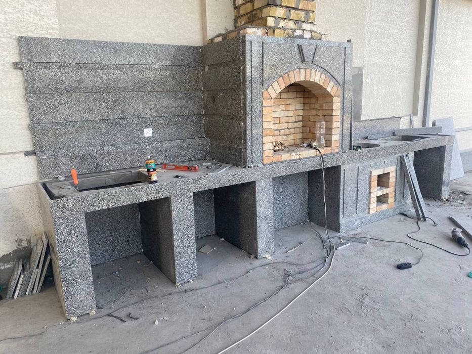 Staleshnitsa sokol zina fasad tosh ishlari