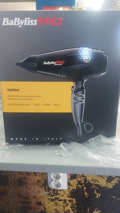 Професионален сешоар BaByliss Pro Rapido 2200W