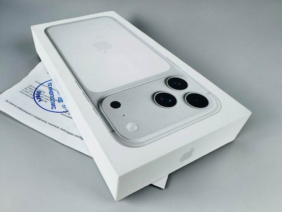 ЧИСТО НОВ! Apple iPhone 17 Pro Max 256GB Silver 2г. Гаранция!