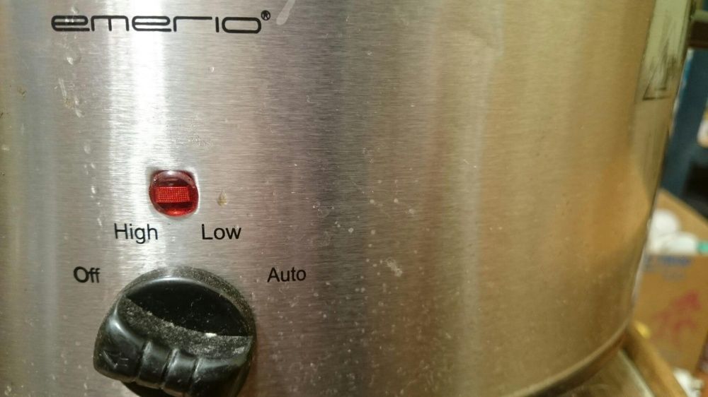 Crok pot low cooker Emerio fara capac