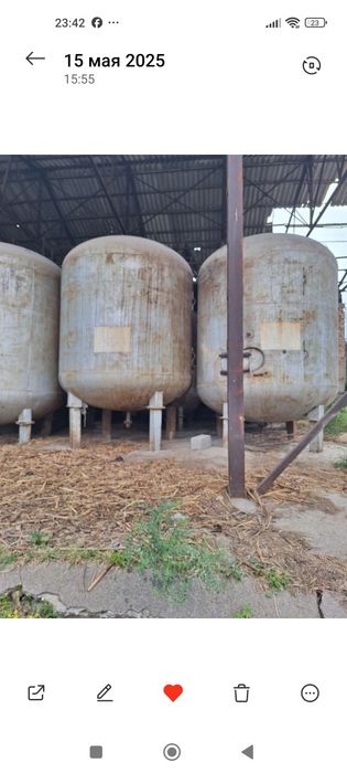 Ёмкост бочка сотилади 20 кубалик