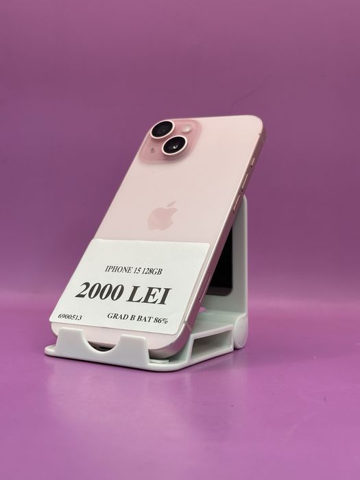 Iphone 15 128Gb 86% • Matei Amanet Crangasi 20•69006