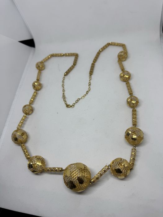 80е/гр дамски златен синджир колие 30гр 14к 585