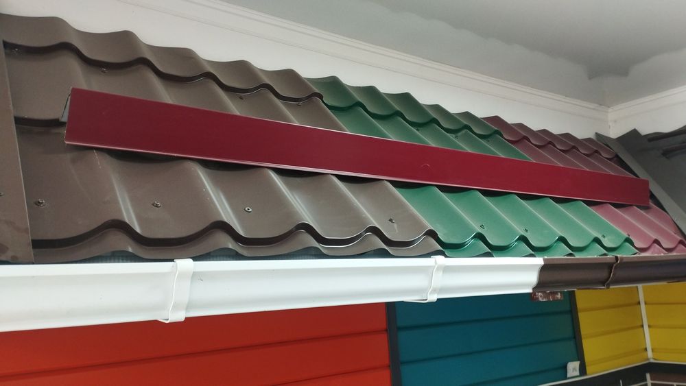 Металлочерепица и Гибкая черепица