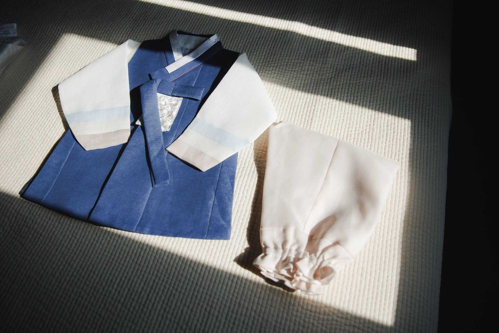 Традиционный ханбок для мальчика (4–6 лет)