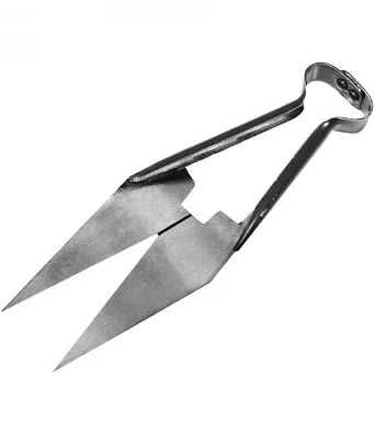 Foarfeca pentru tuns oi,capre,câini,etc,30 cm,lame înguste,rosie,noua