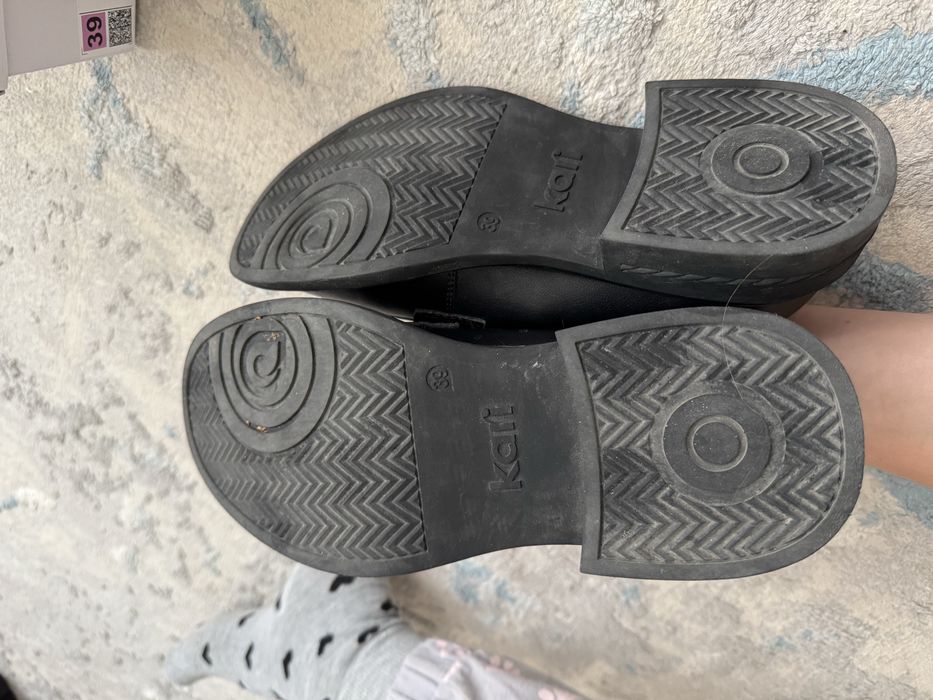 Женские кожанные лоферы