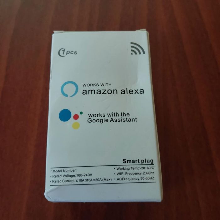 Смарт WiFi контакт – работи с Alexa и Google

Кратко описание:
Управля