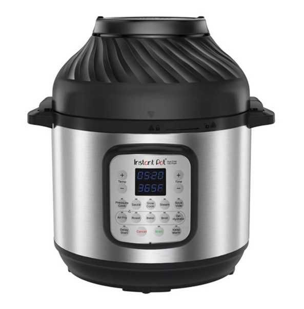 Мултикукър и Еър Фрайър Instant Pot Duo Crisp + Air Fryer, 8L (В гаранция до 20.11.2028)