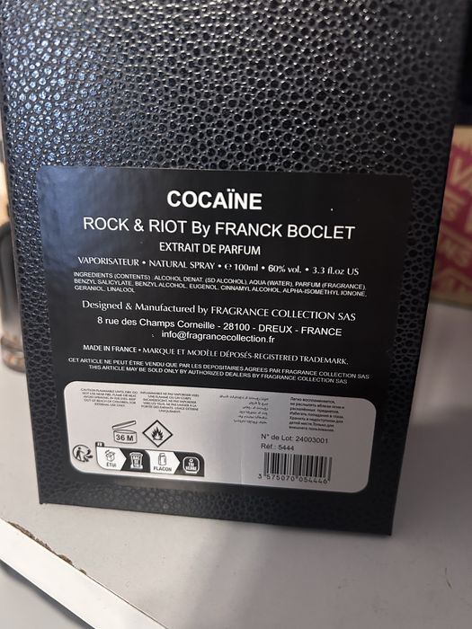 Нишов аромат Frank Boclet Cocaïne