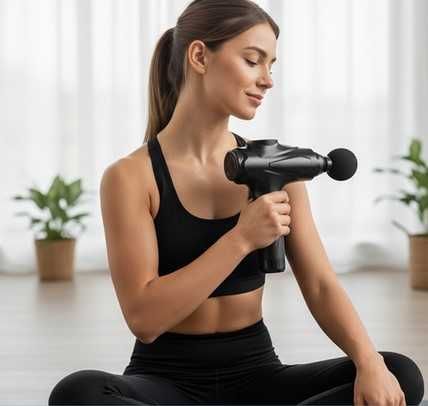 ГАРАНЦИЯ! Мощен и ефикасен пистолет за масаж и рехабилитация на мускулите