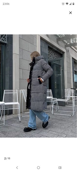 Продам двусторонний пуховик