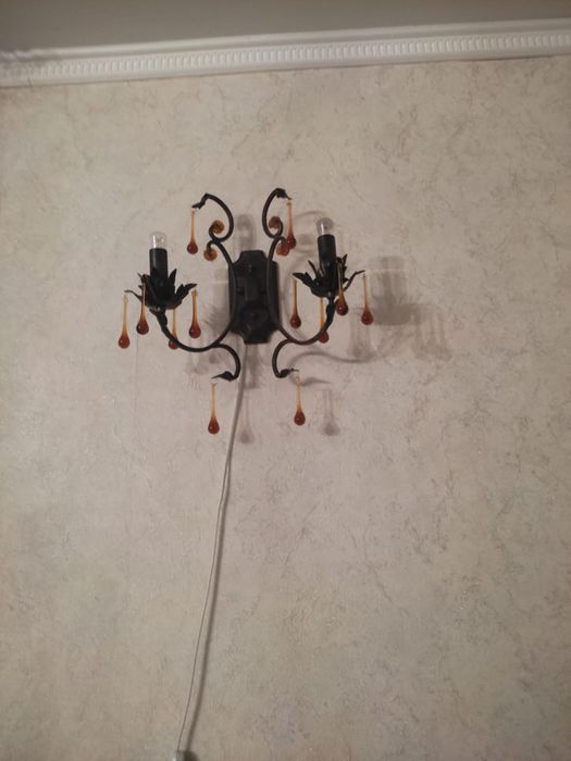 Люстра+2светильника