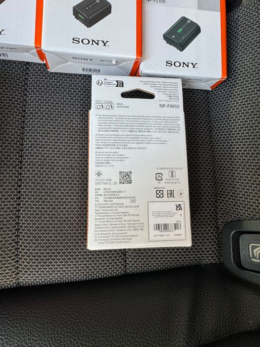 Sony батерии и стойка