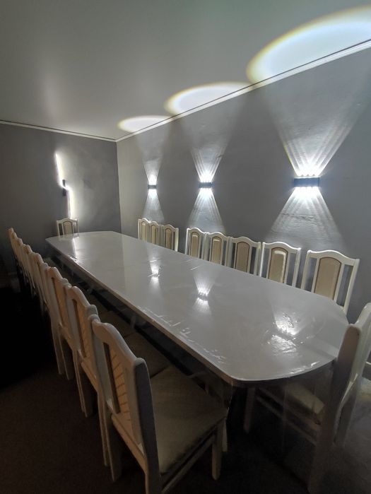 Стол 4м, 18 стульев