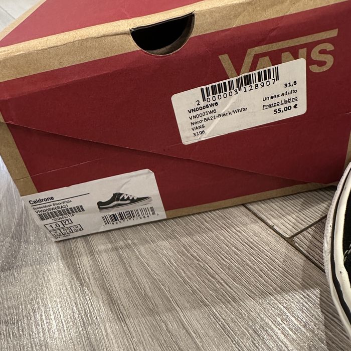 Vans tenis caldrone copii 31,5 noi