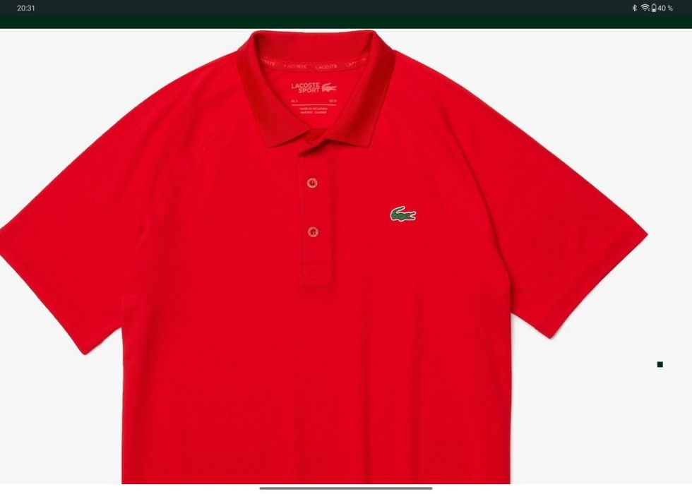 Lacoste polo ,размер Large