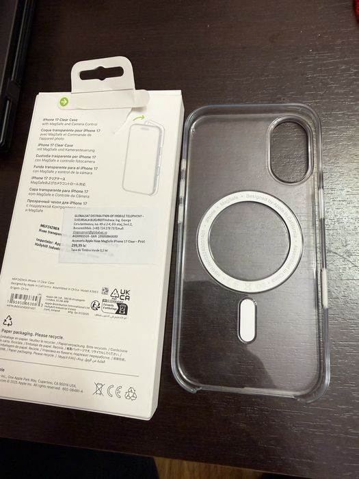 Husa iPhone  17 Clear Case - Magsafe