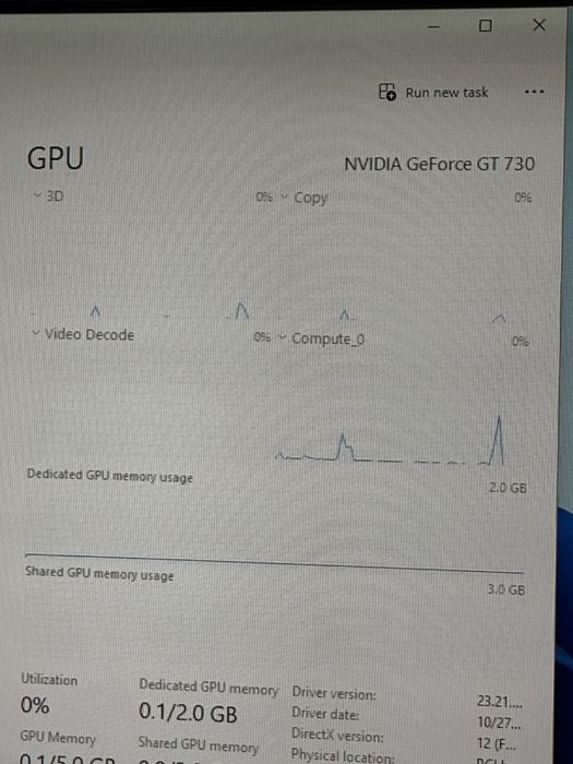Настолен компютър I3 6RAM GT730