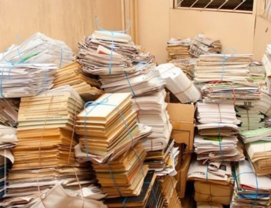 Приём макулатуры .вторичного сырья