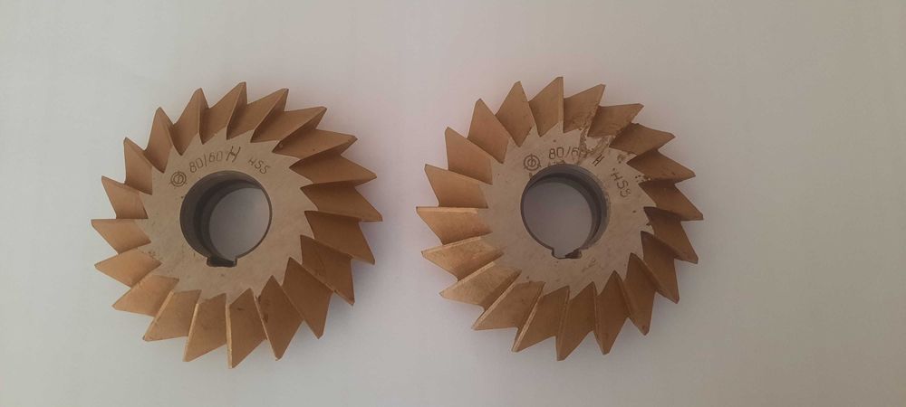 Нова двуъглова фреза 80x60° HSS-H с титаниево покритие TiN