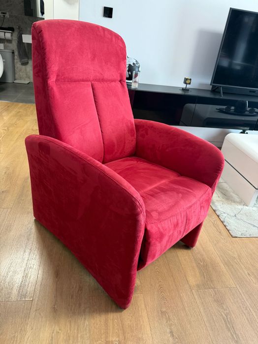 Vând fotoliu rabatabil din catifea