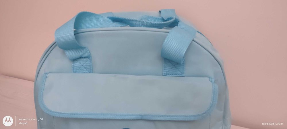 Бебешка чанта за път и разходка