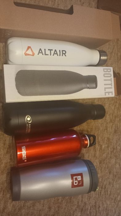 Нова метална чаша,бутилка за туризъм и метални термо чаши и бутилки за