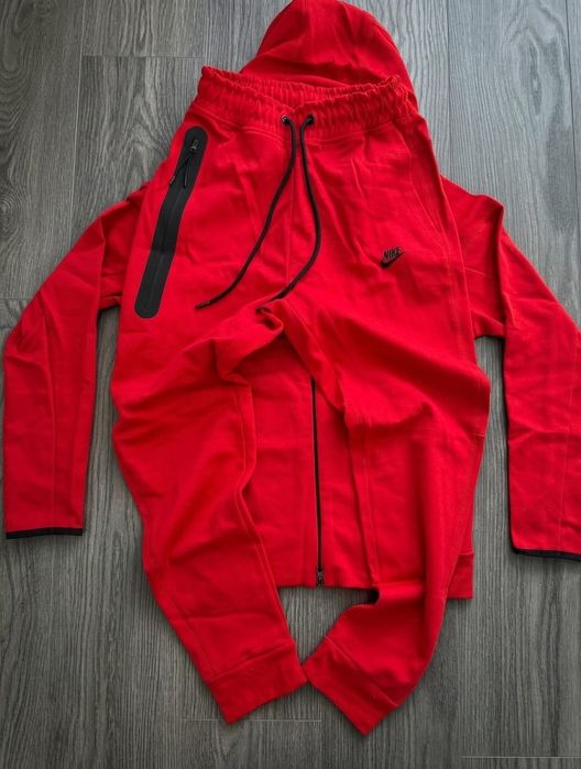 Trening Nike Tech Red - Bumbac