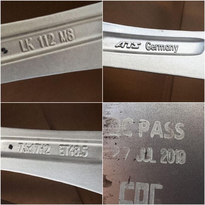 jante aliaj 17; 5x112; Mercedes V class Vito w447, w639