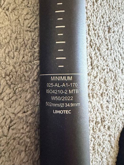 Dropper Limotec 34.9x170mm