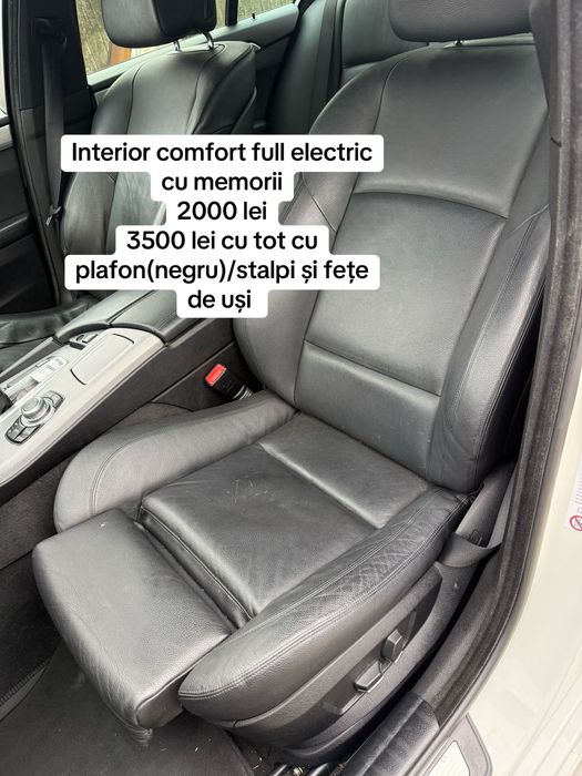 Interior comfort electric cu memorii f10