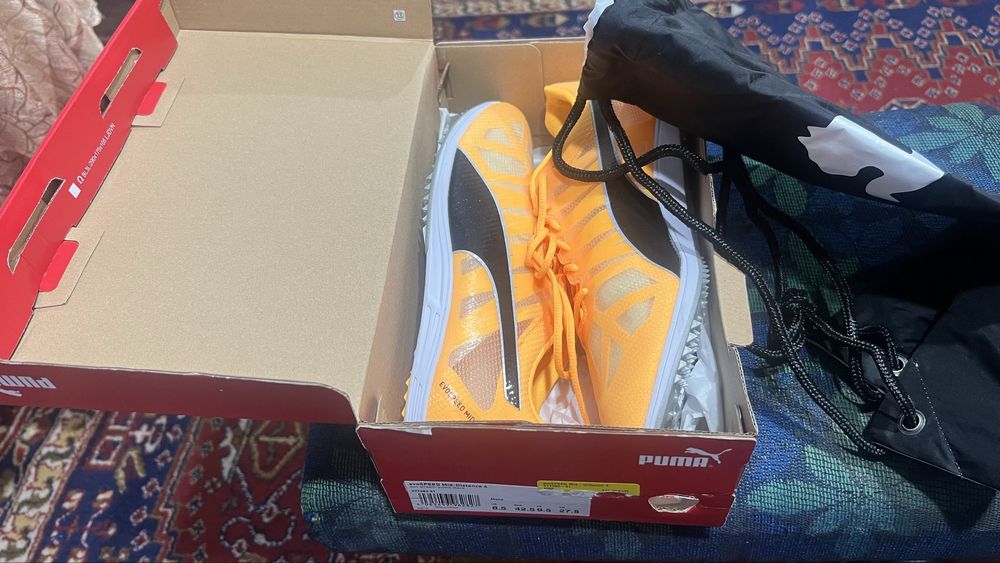 Puma evoSpeed Mid Distance 4 Men's Spikes - Sunset Glow