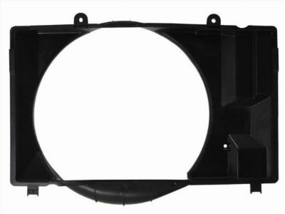 Диффузор радиатора  Toyota Land cruiser