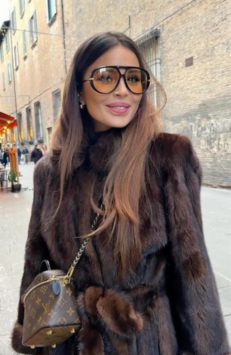 Дамско палто от норка визон Mink coat S,M,L