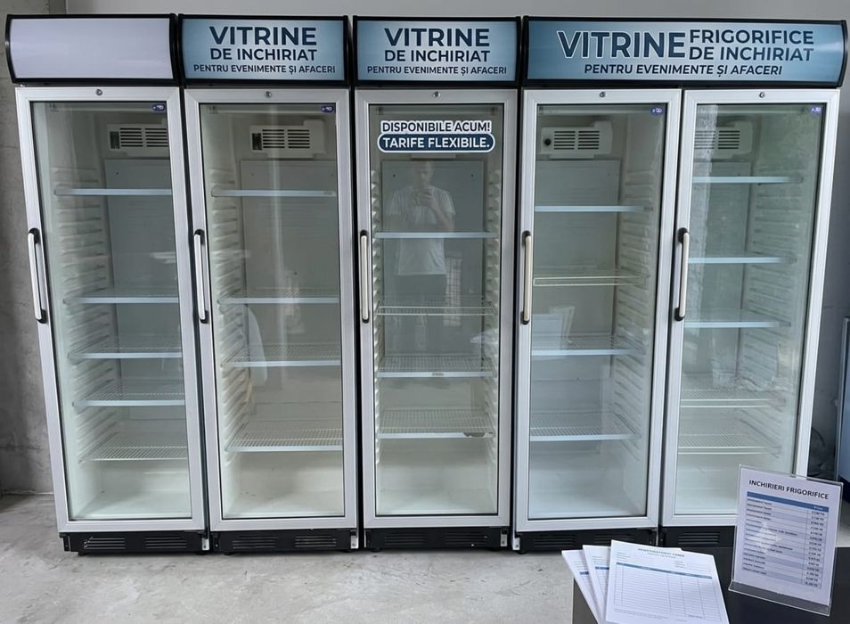 Închiriez vitrine frigorifice pentru: Petreceri • Nunți •  Botezuri •  Aniversări • Grătare