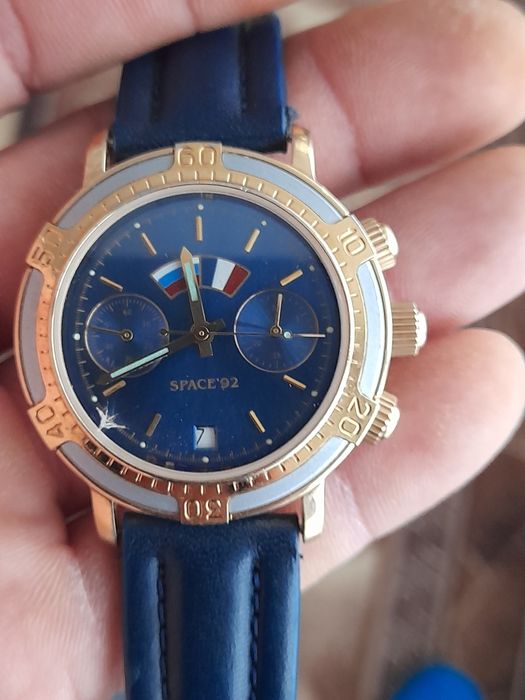 Колекция от Полет Буран,Колумбос и Космос.Механични хронографи 3133